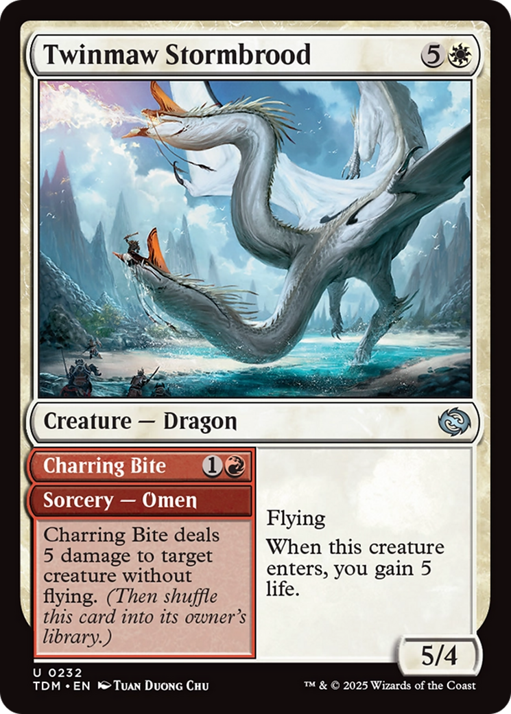 Twinmaw Stormbrood (TDM-232) - Tarkir: Dragonstorm