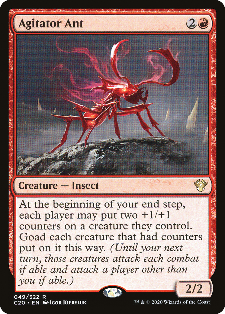 Agitator Ant (C20-049) - Commander 2020