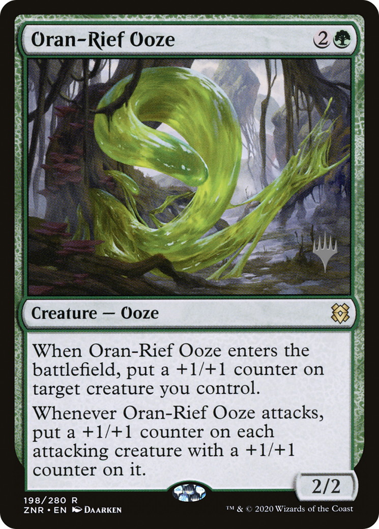 Oran-Rief Ooze (PPZNR-198) - Zendikar Rising Promos