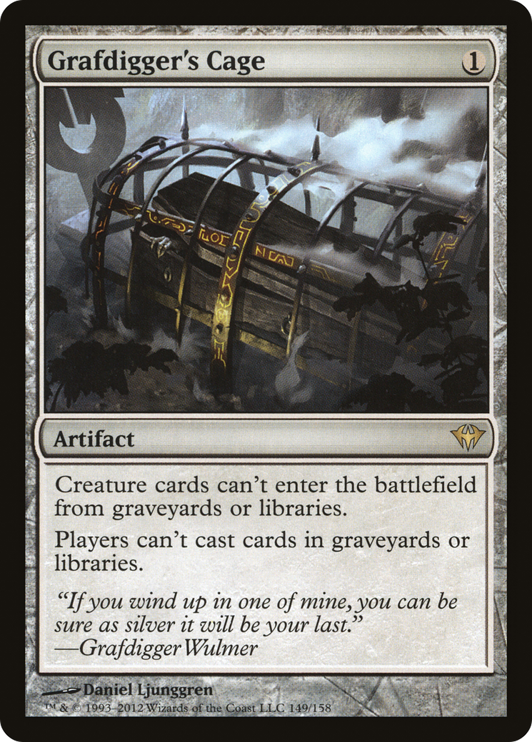 Grafdigger's Cage (DKA-149) - Dark Ascension Foil