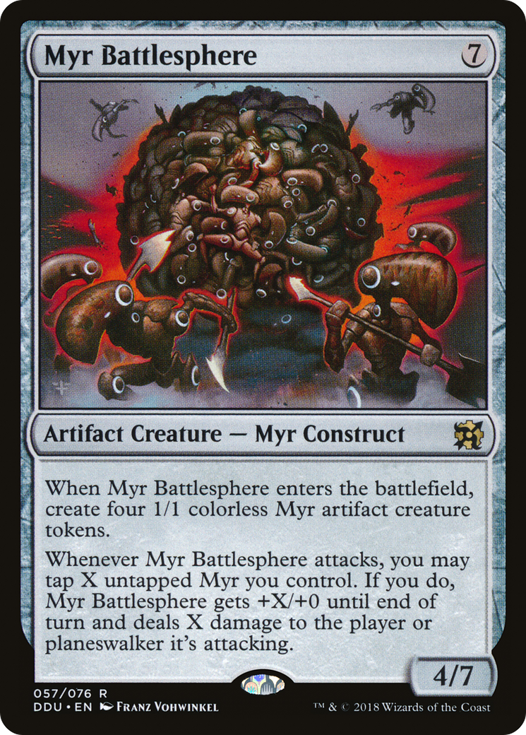 Myr Battlesphere (DDU-057) - Duel Decks: Elves vs. Inventors