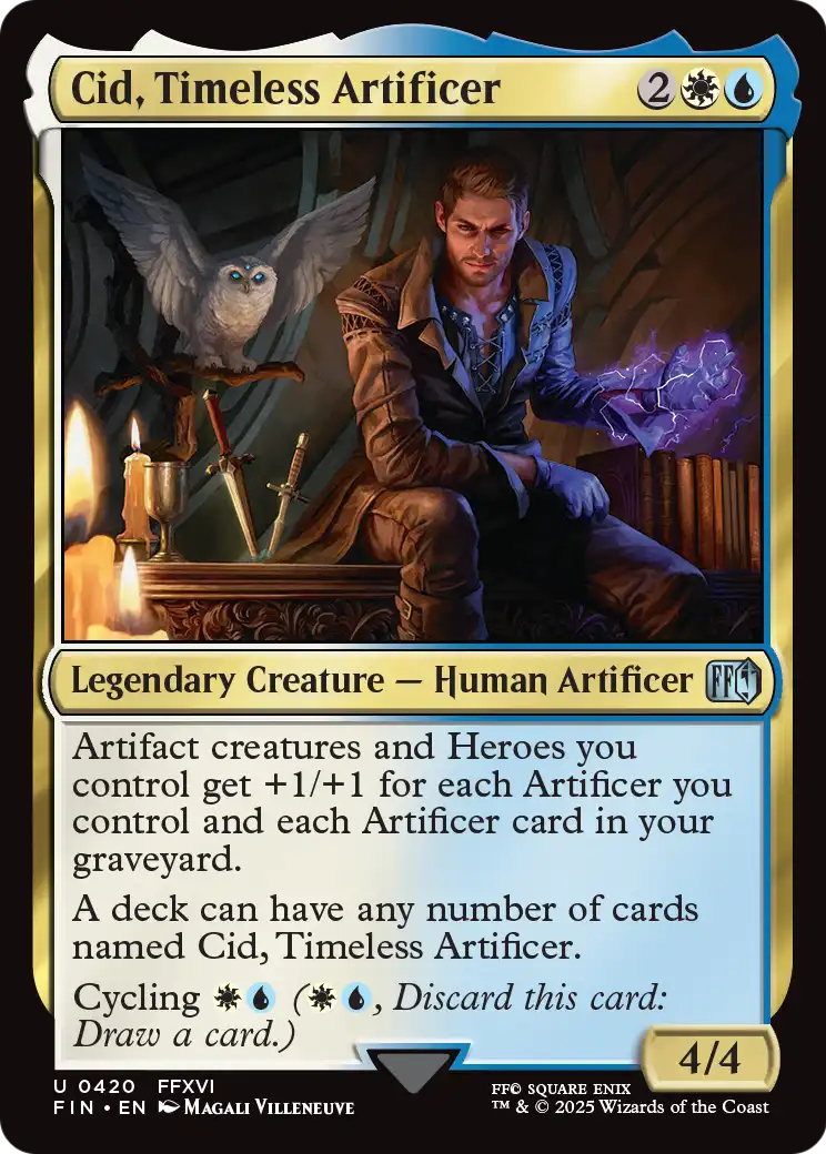 Cid, Timeless Artificer (0420) (FIN-420) - FINAL FANTASY
