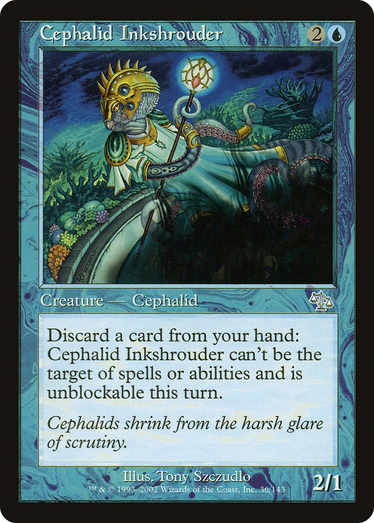 Cephalid Inkshrouder (JUD-036) - Judgment Foil