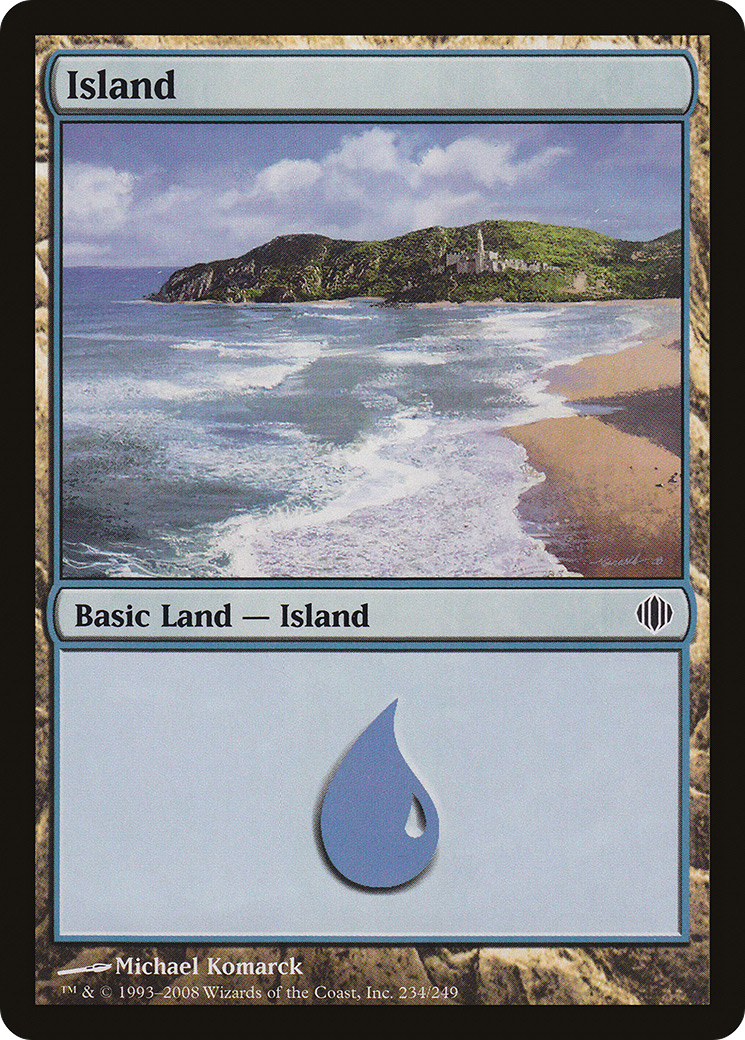 Island (234) (ALA-234) - Shards of Alara