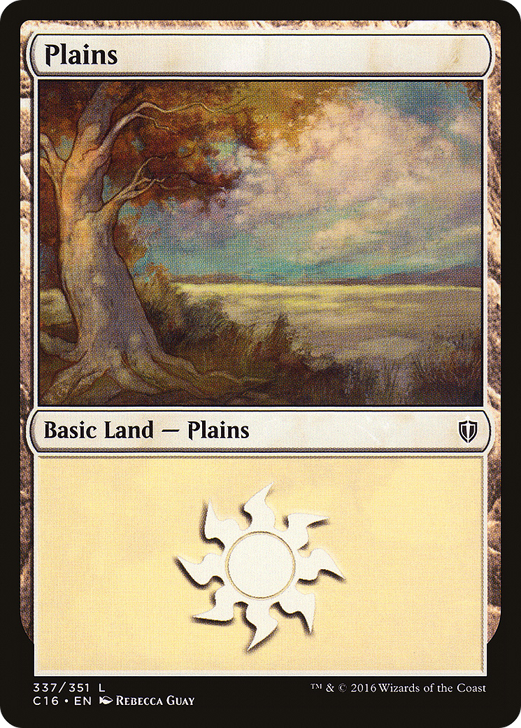 Plains (337) (C16-337) - Commander 2016