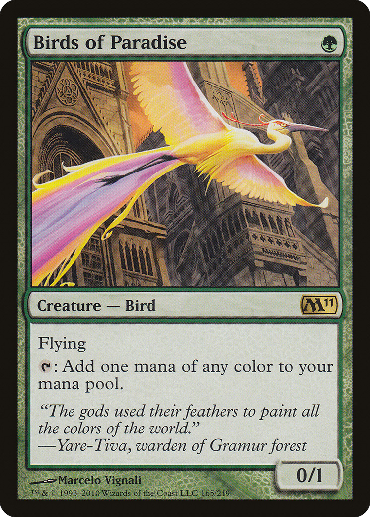 Birds of Paradise (M11-165) - Magic 2011