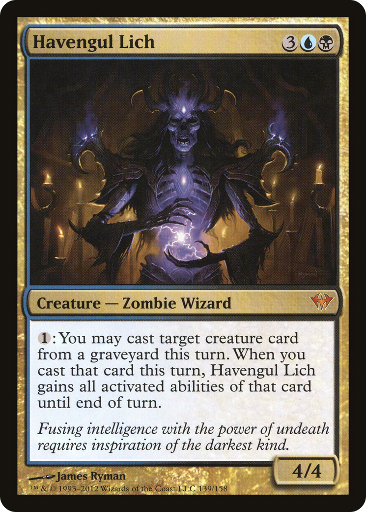 Havengul Lich (DKA-139) - Dark Ascension Foil
