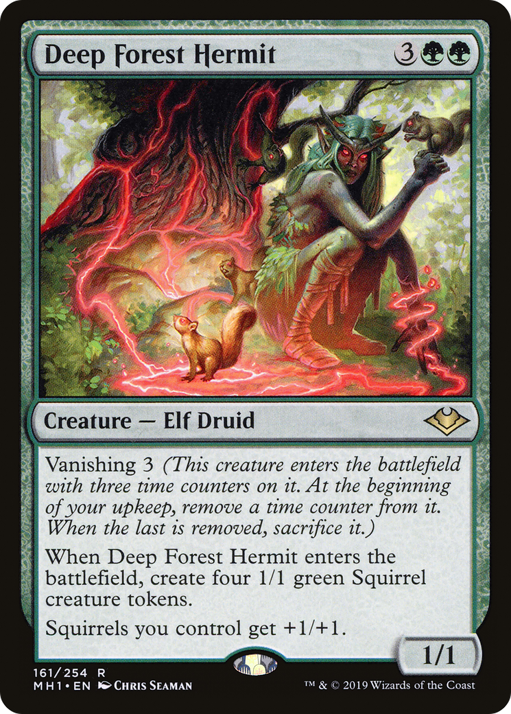 Deep Forest Hermit (MH1-161) - Modern Horizons Foil
