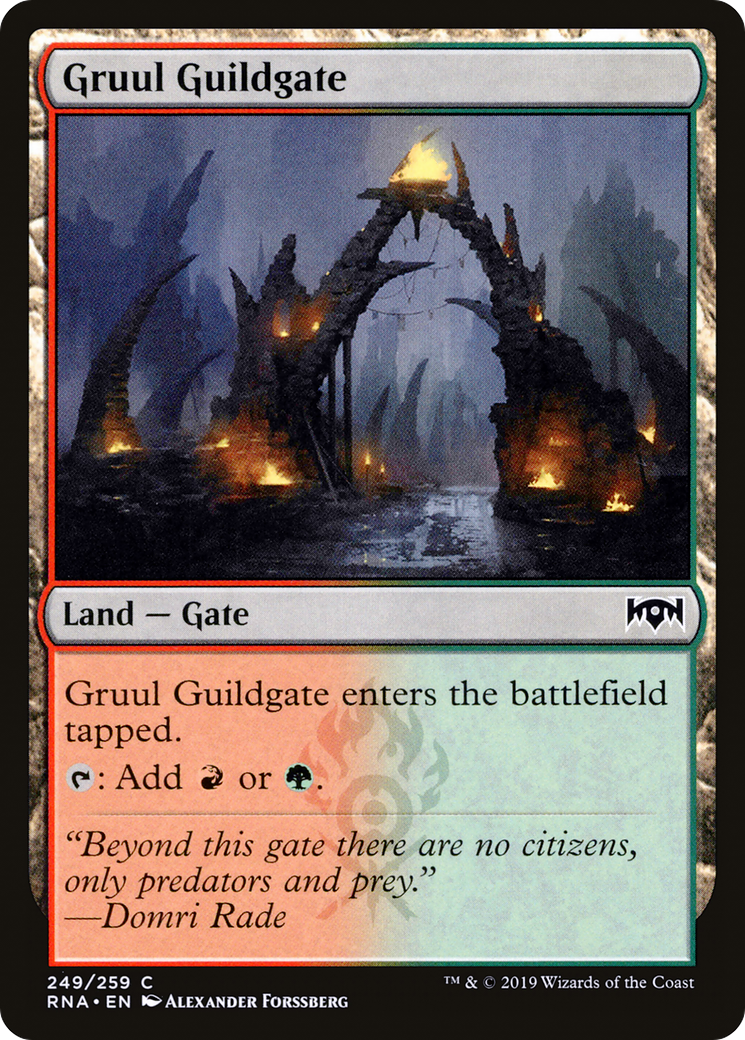Gruul Guildgate (249) (RNA-249) - Ravnica Allegiance