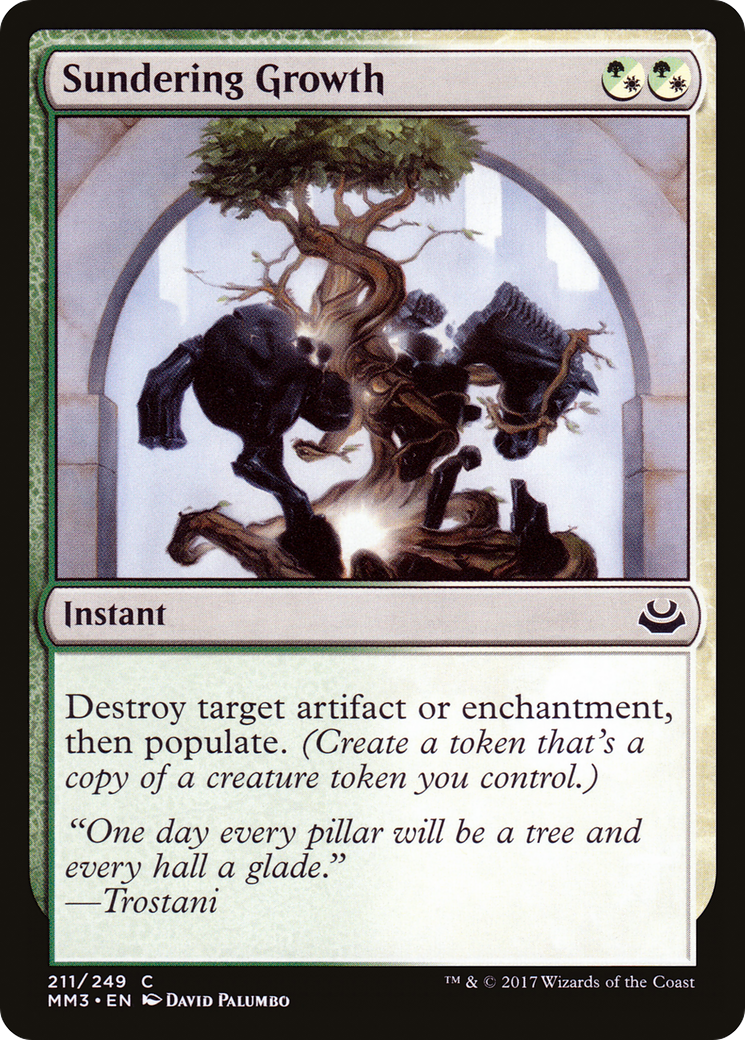 Sundering Growth (MM3-211) - Modern Masters 2017