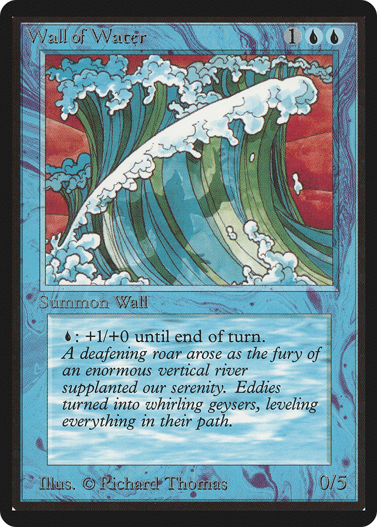 Wall of Water (LEB-) - Limited Edition Beta
