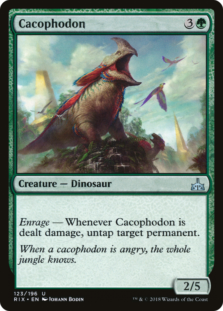 Cacophodon (RIX-123) - Rivals of Ixalan Foil