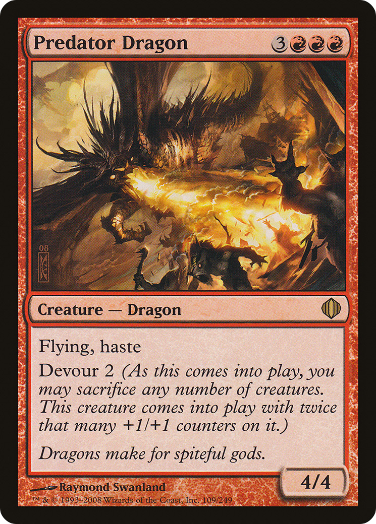 Predator Dragon (ALA-109) - Shards of Alara Foil