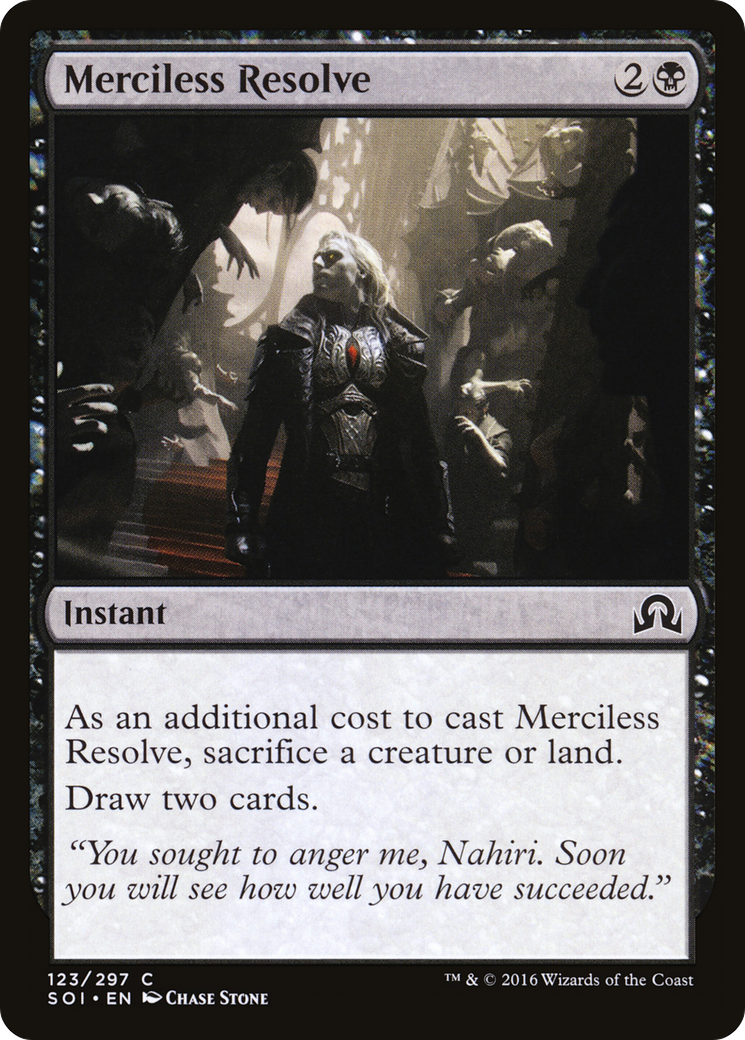 Merciless Resolve (SOI-123) - Shadows over Innistrad