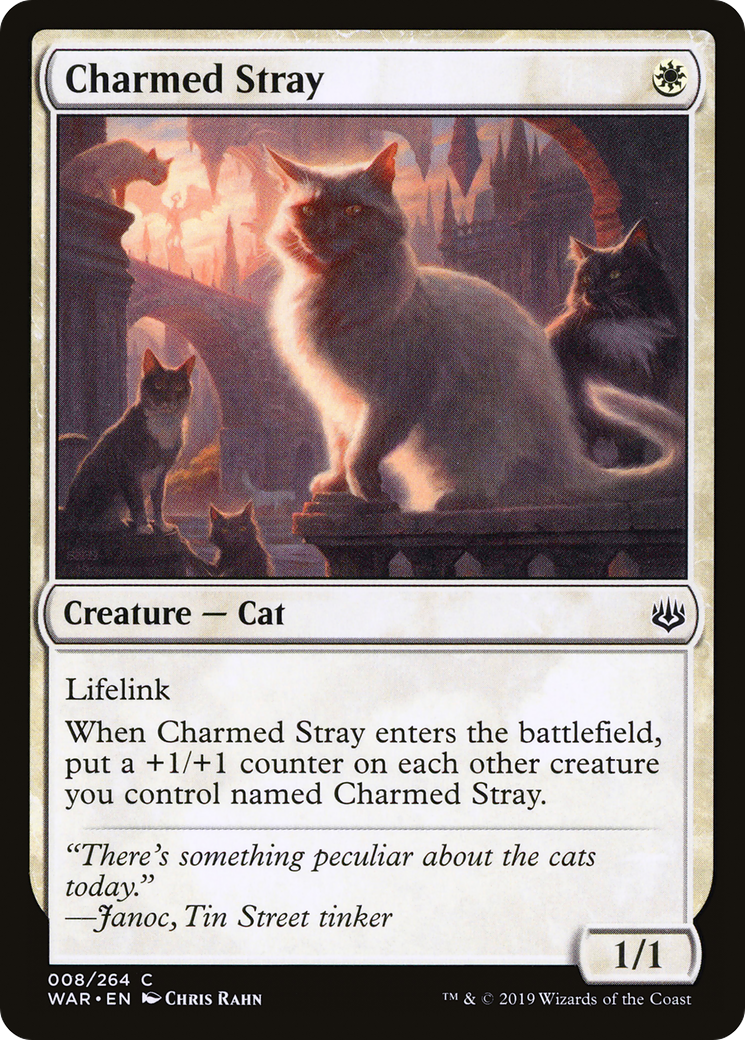Charmed Stray (WAR-008) - War of the Spark Foil