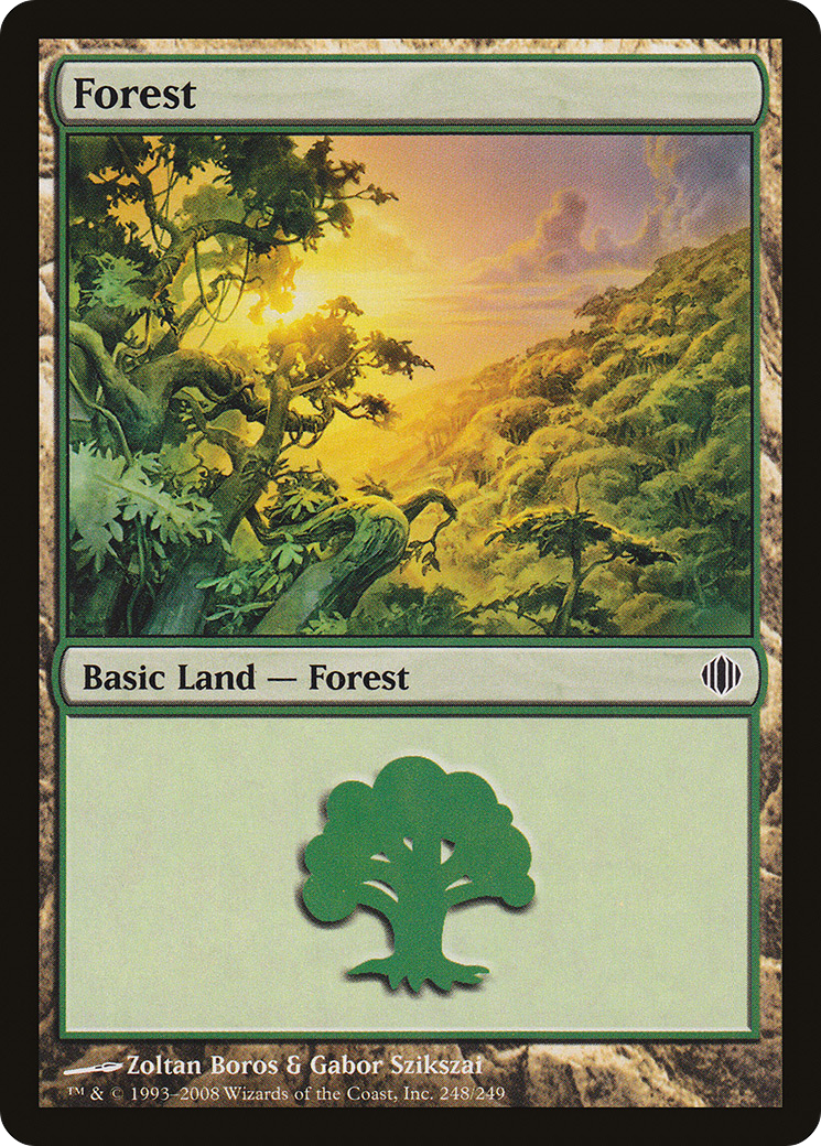 Forest (248) (ALA-248) - Shards of Alara Foil