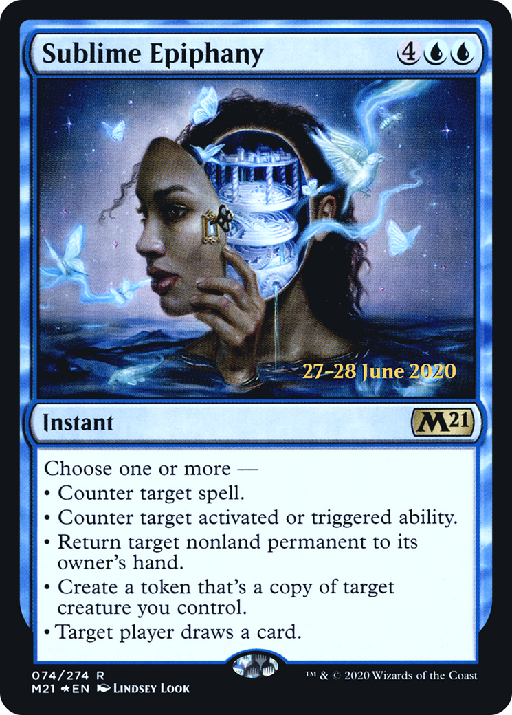Sublime Epiphany (PRE-074) - Core Set 2021 Promos Foil