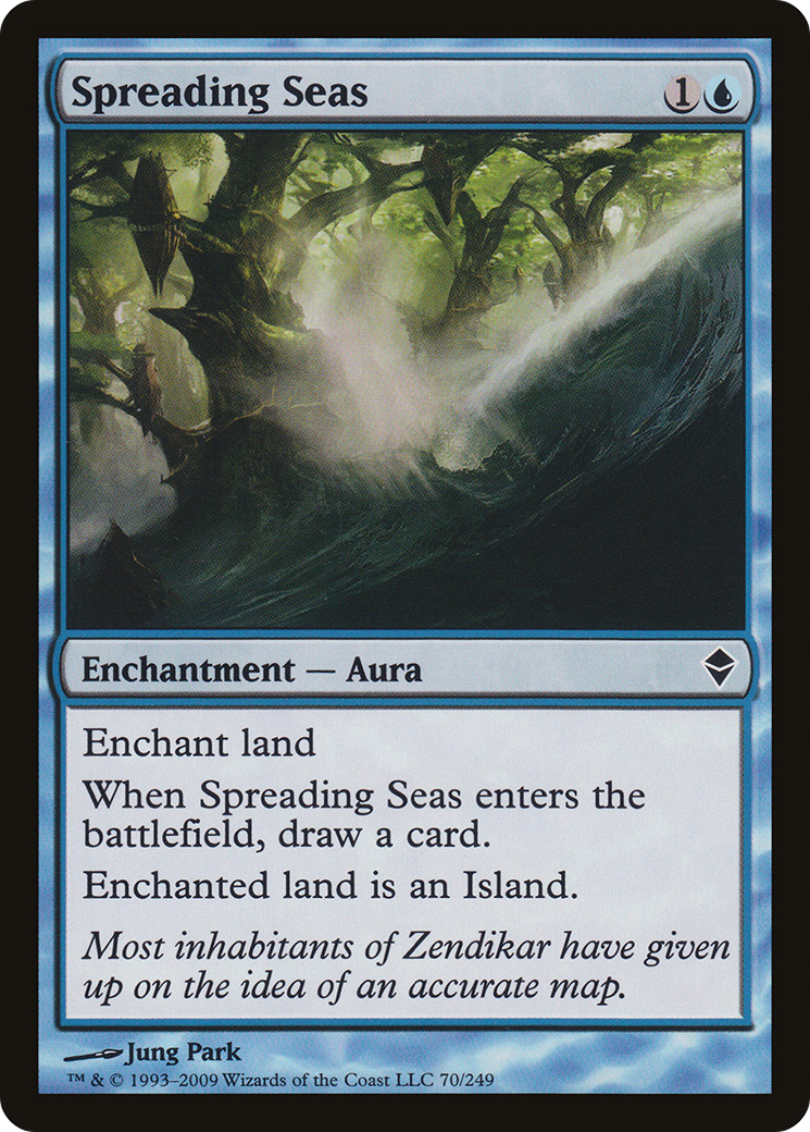 Spreading Seas (ZEN-070) - Zendikar