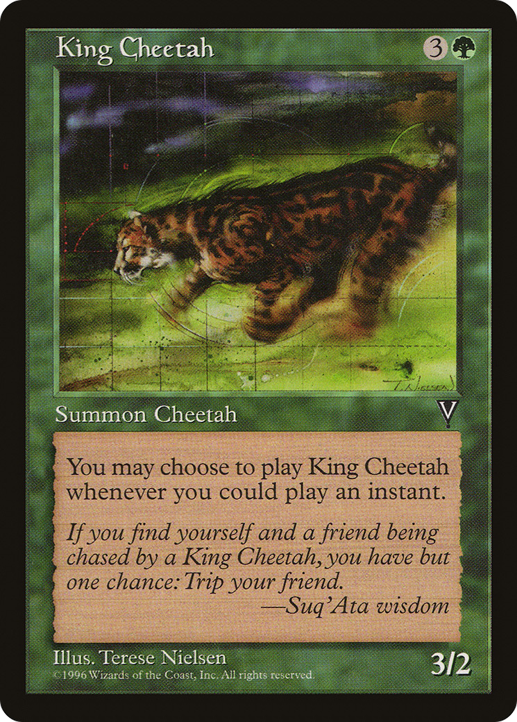 King Cheetah (VIS-) - Visions
