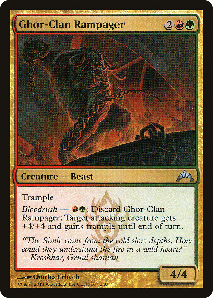 Ghor-Clan Rampager (GTC-167) - Gatecrash