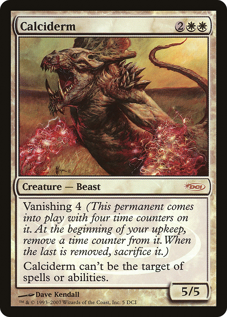 Calciderm (WPN-005) - DCI Promos Foil