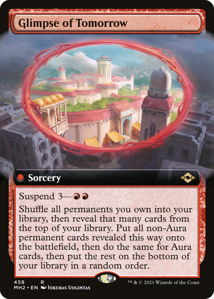 Glimpse of Tomorrow (Extended Art) (MH2-458) - Modern Horizons 2: (Extended Art)