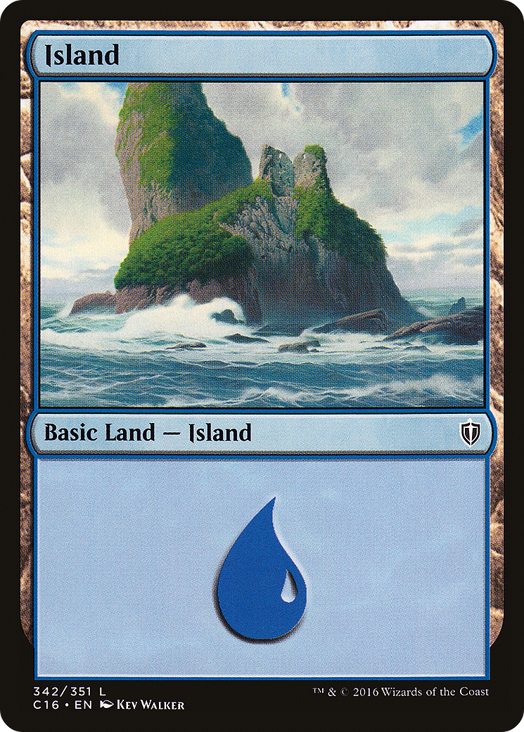Island (342) (C16-342) - Commander 2016