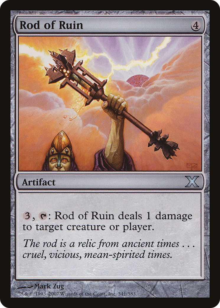 Rod of Ruin (10E-341) - Tenth Edition