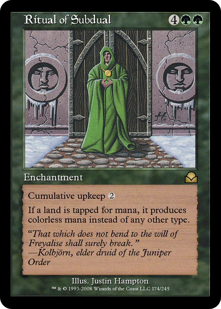 Ritual of Subdual (ME2-174) - Masters Edition II Foil