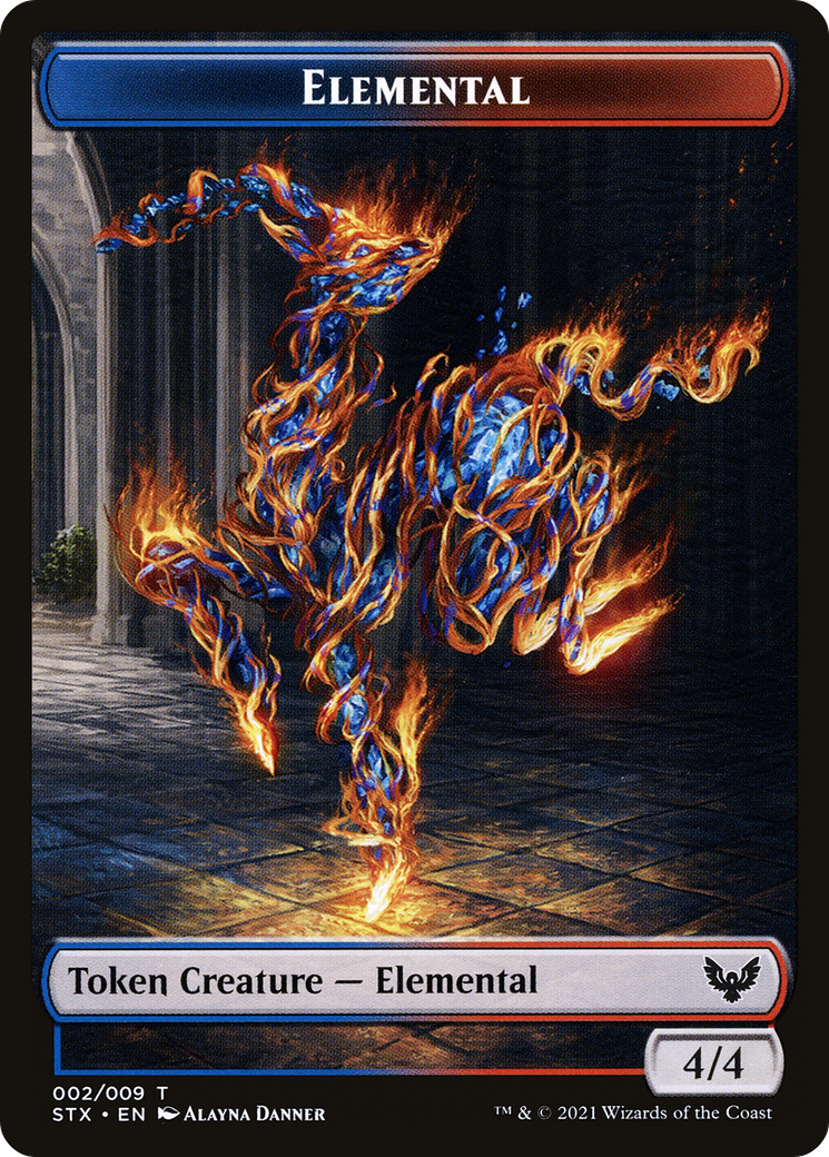 Elemental (TSTX-002) - Strixhaven: School of Mages Tokens