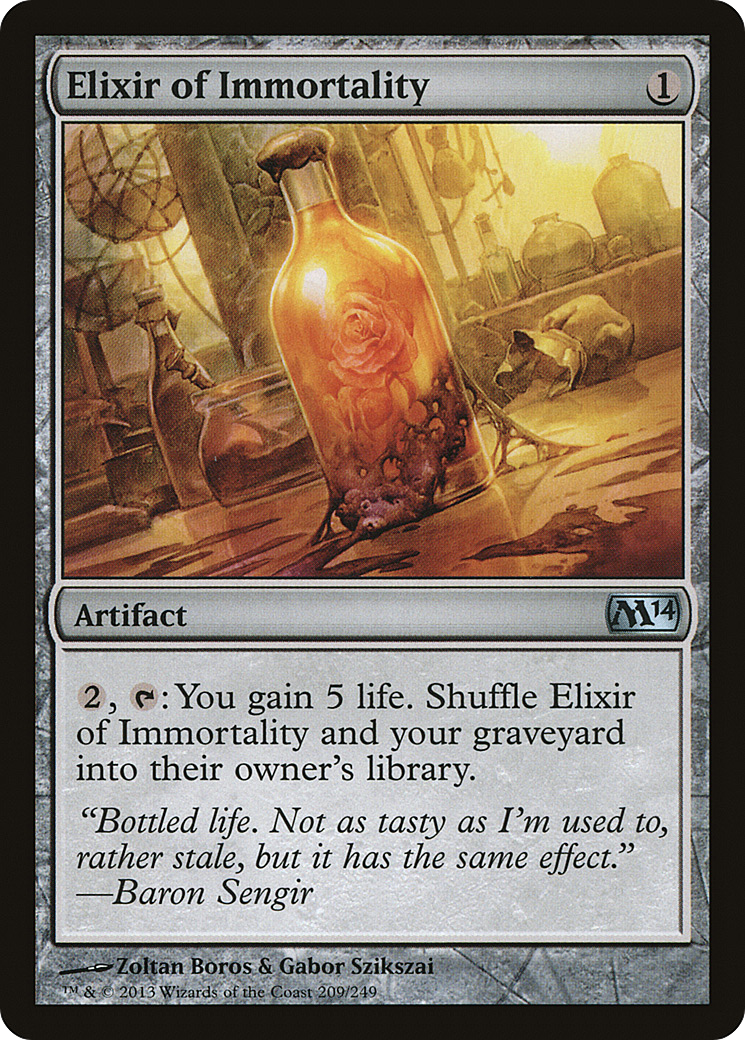 Elixir of Immortality (M14-209) - Magic 2014