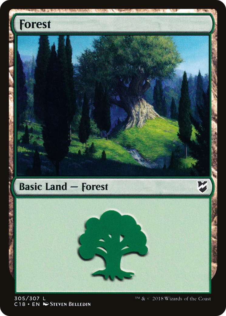 Forest (305) (C18-305) - Commander 2018