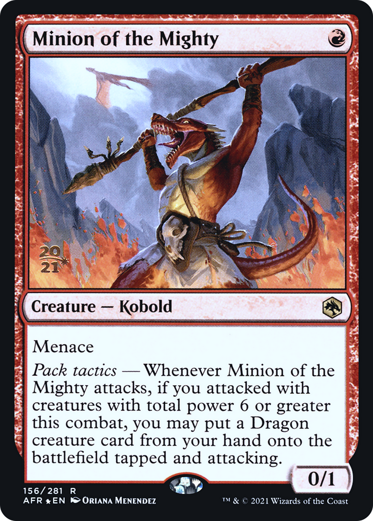 Minion of the Mighty (PRE-156) - Adventures in the Forgotten Realms Promos Foil