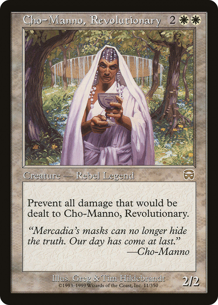 Cho-Manno, Revolutionary (MMQ-011) - Mercadian Masques