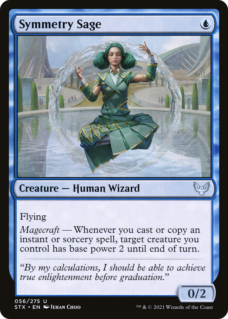 Symmetry Sage (STX-056) - Strixhaven: School of Mages Foil