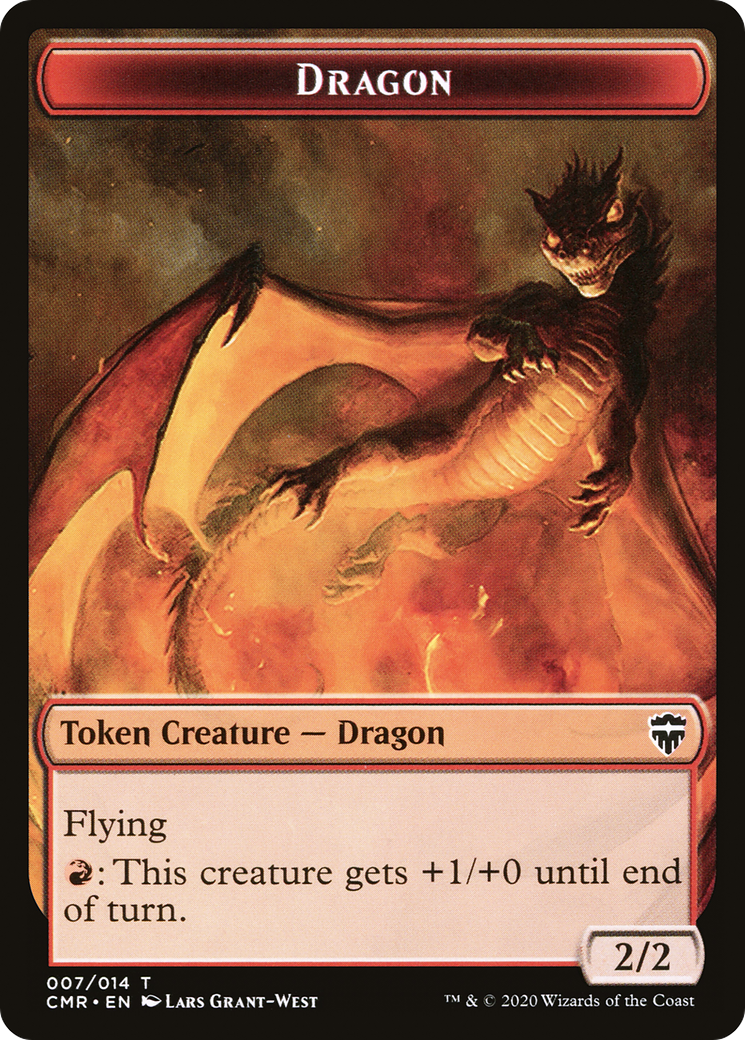 Dragon Token (CMR-007) - Commander Legends Tokens
