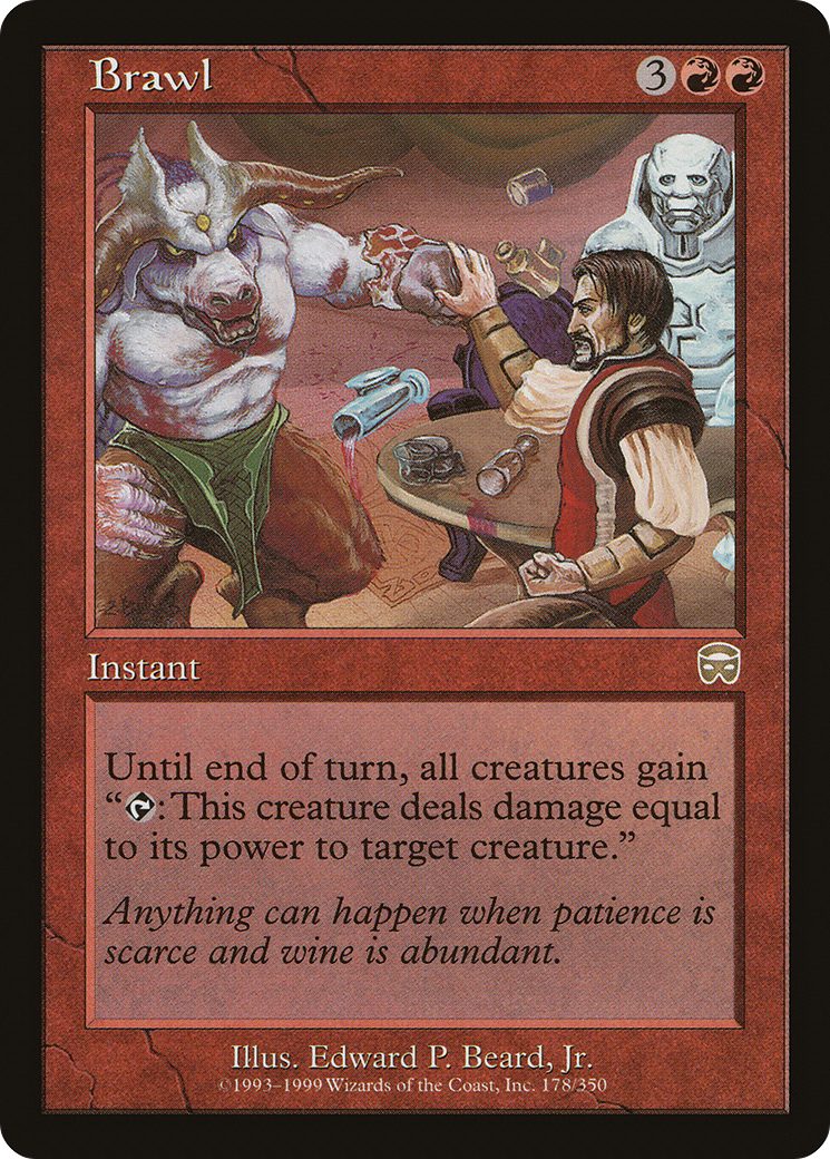 Brawl (MMQ-178) - Mercadian Masques Foil