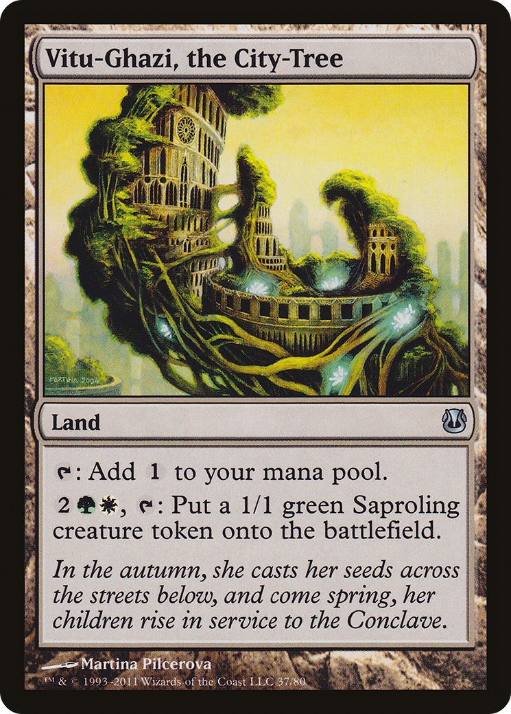 Vitu-Ghazi, the City-Tree (DDH-037) - Duel Decks: Ajani vs. Nicol Bolas