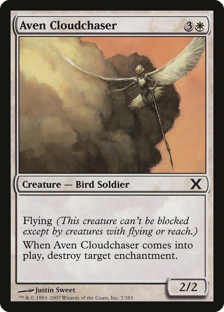 Aven Cloudchaser (10E-007) - Tenth Edition