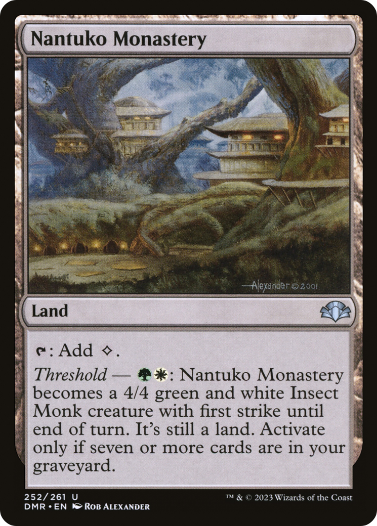 Nantuko Monastery (DMR-252) - Dominaria Remastered Foil