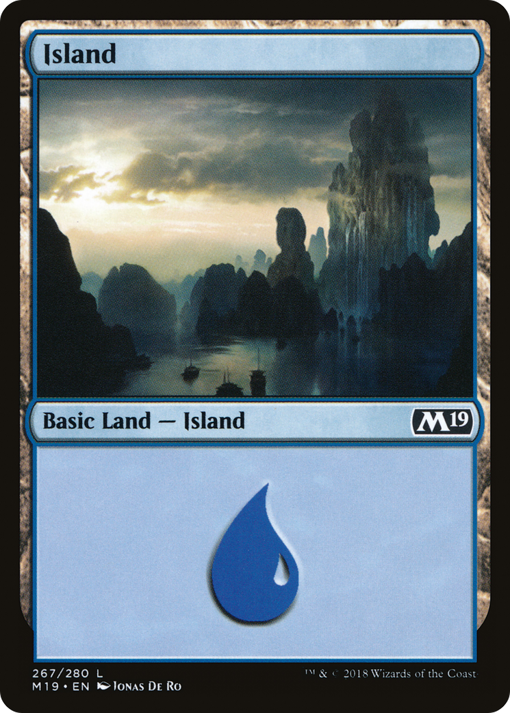 Island (267) (M19-267) - Core Set 2019