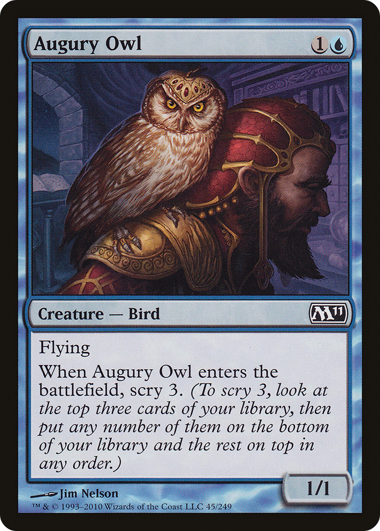 Augury Owl (M11-045) - Magic 2011 Foil