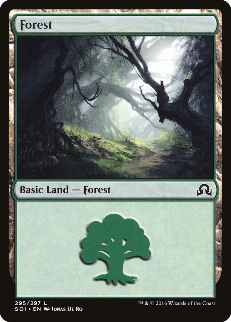 Forest (295) (SOI-295) - Shadows over Innistrad Foil