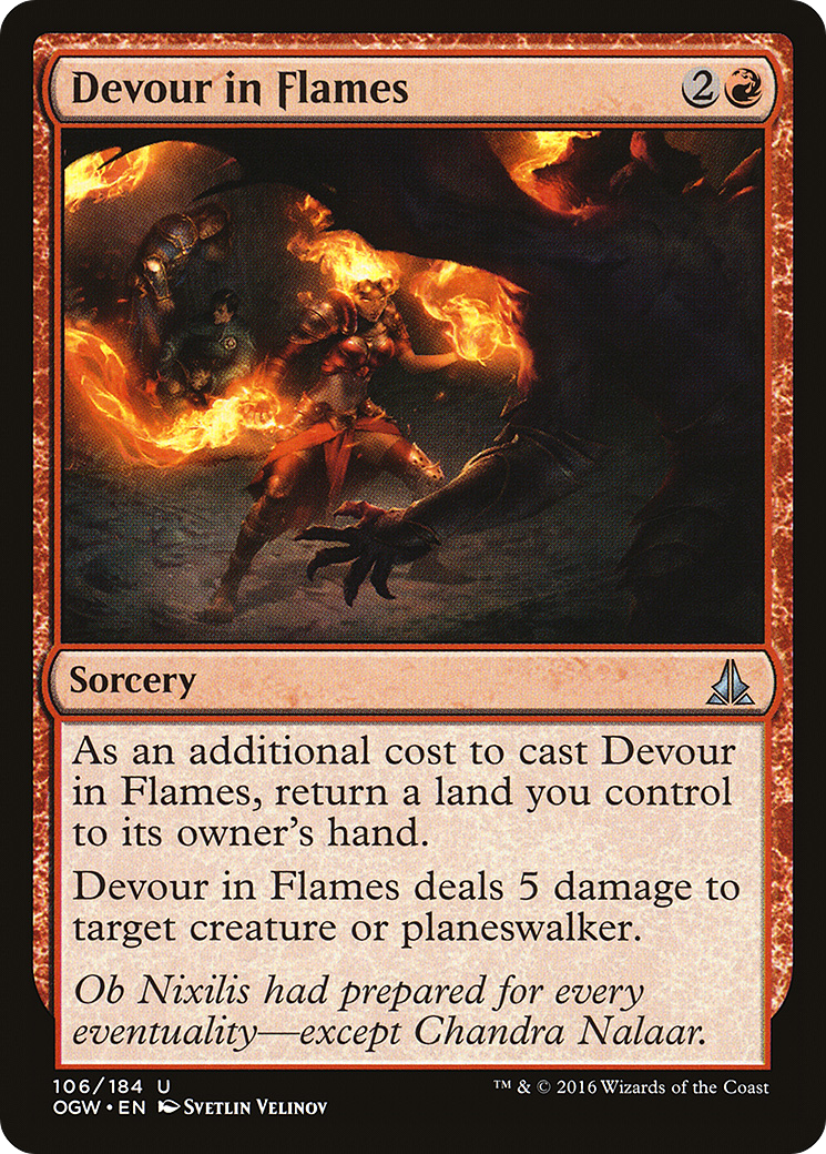Devour in Flames (OGW-106) - Oath of the Gatewatch