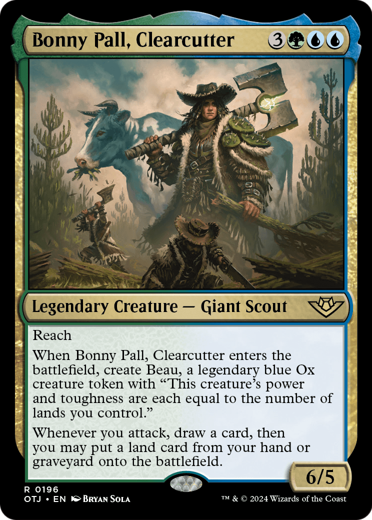 Bonny Pall, Clearcutter (OTJ-196) - Outlaws of Thunder Junction Foil