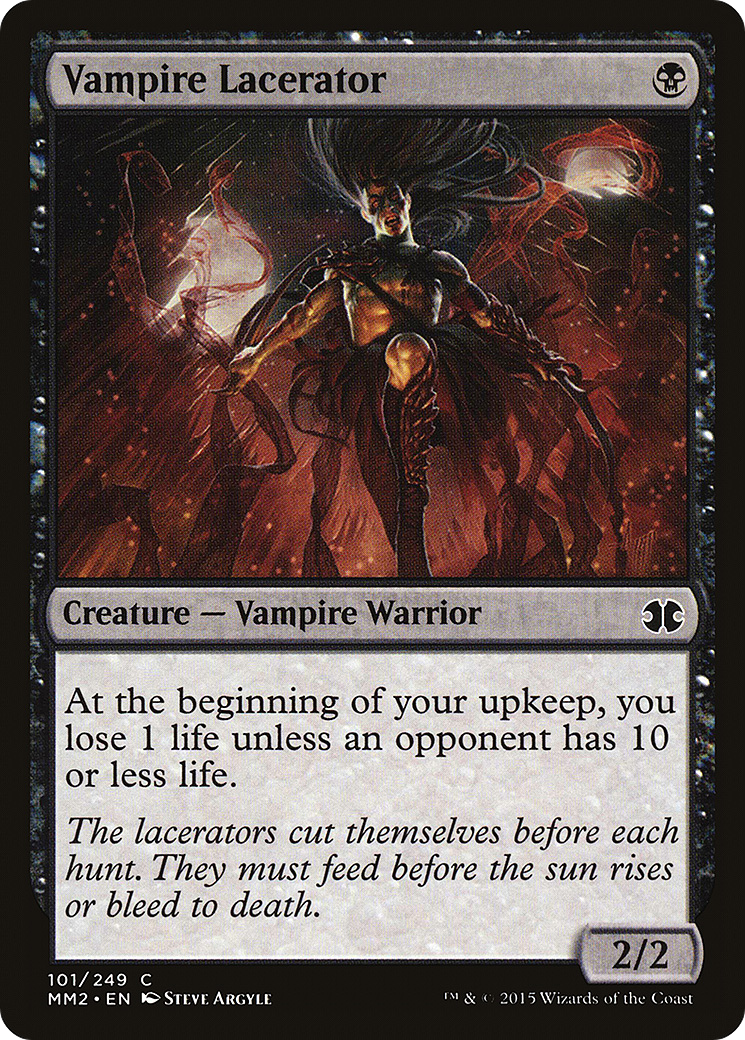 Vampire Lacerator (MM2-101) - Modern Masters 2015 Foil