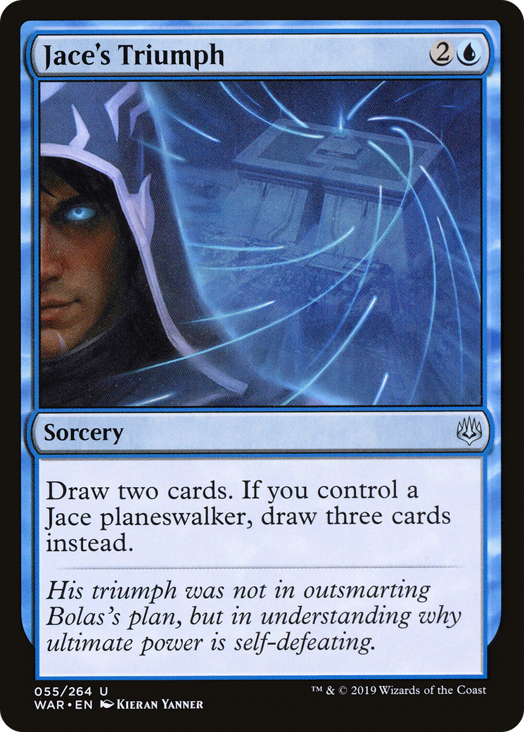 Jace's Triumph (WAR-055) - War of the Spark
