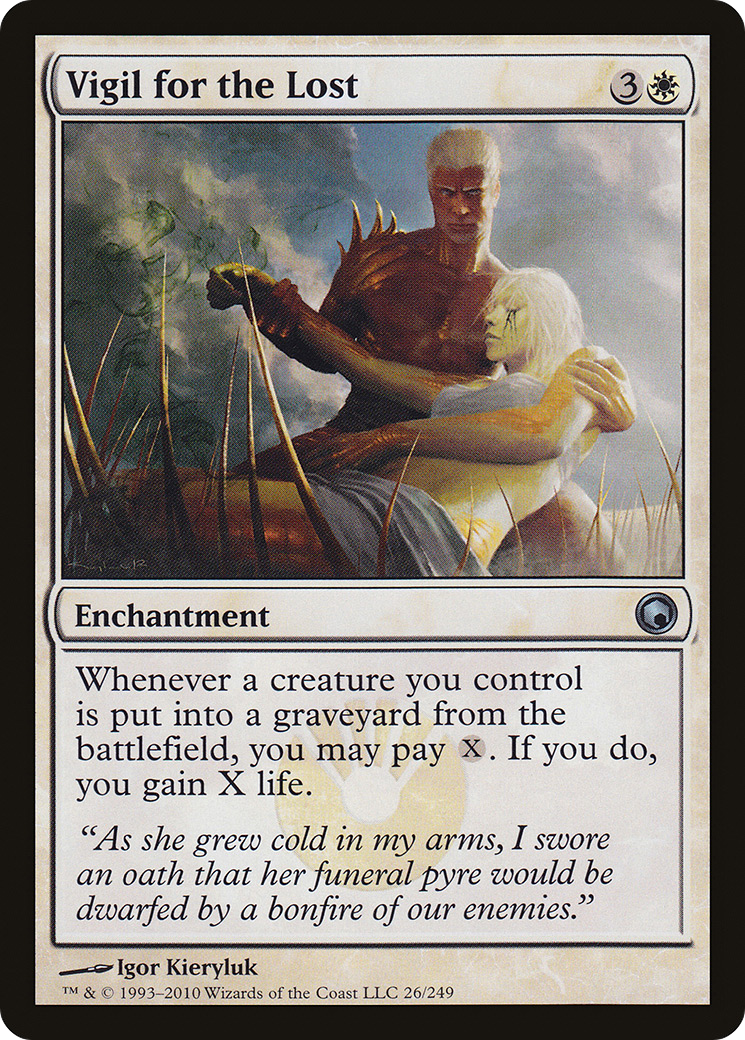 Vigil for the Lost (SOM-026) - Scars of Mirrodin