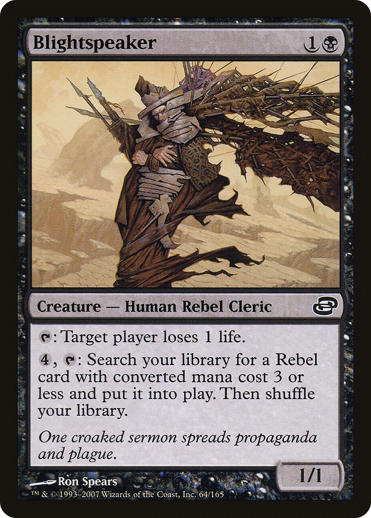 Blightspeaker (PLC-064) - Planar Chaos Foil