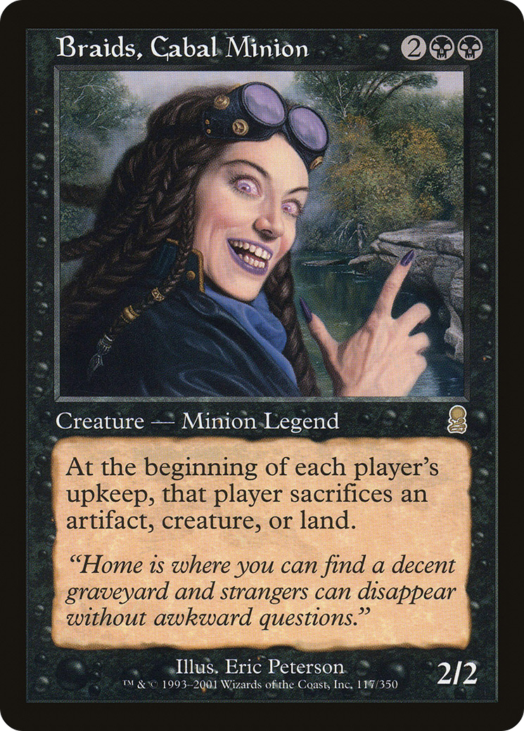 Braids, Cabal Minion (ODY-117) - Odyssey Foil